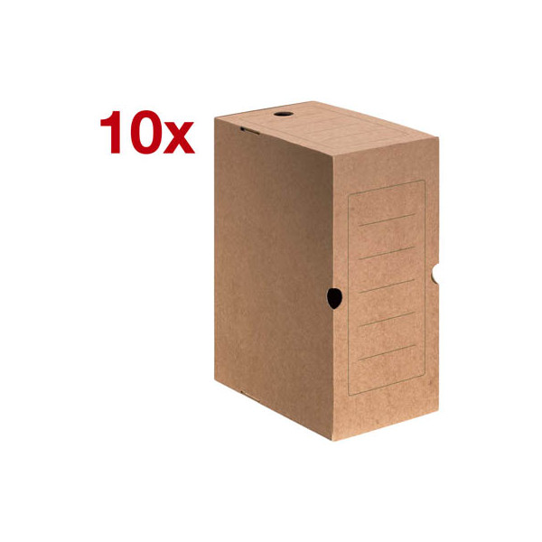 4250277512027 - Archivboxen Archivbox Natur 15 cm 10 St für lose Dokumente 150 x 340 x 252 cm