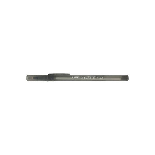 3086123256385 - Kugelschreiber Round Stic Simply schwarz Mine 04mm Schreibfarbe schwarz 3086123256385 BIC 60 Stück