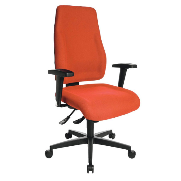 4014296981499 - Bürodrehstuhl Lady Sitness orange ohne Armlehnen  4014296981499 Topstar