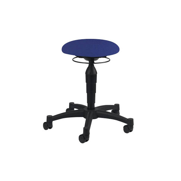 4014296656076 - Hocker BAL10T26 Body Balance 10 blau mit Rollen höhenverstellbar bis 110kg 4014296656076 Topstar