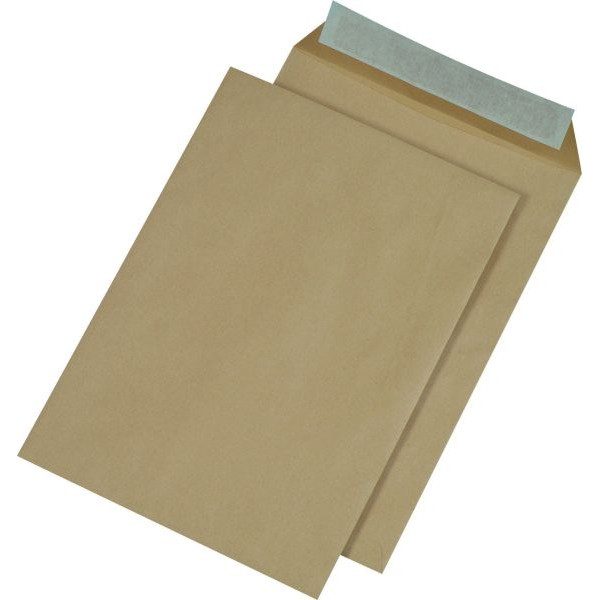 4003928389062 - Versandtaschen Eurokuvert DIN C4 ohne Fenster haftklebend 110 g m² 250 Stück Papier braun