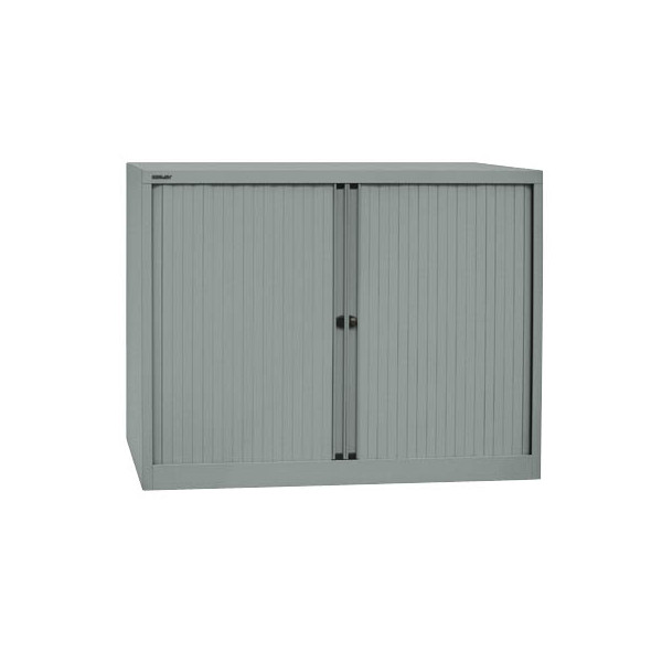 5020073755725 - Aktenschrank EuroTambours? PLUS ET412102SSL855 Kunststoff Stahl abschließbar 25 OH 120 x 103 x 43 cm silber