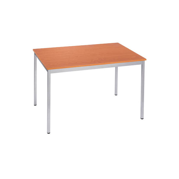 3700245505373 - Schreibtisch 76RMA 65-130cm (H) 70x60cm (BxT) rechteckig kirsche   silber 3700245505373 SODEMATUB