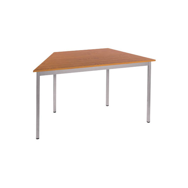 3700245505472 - Schreibtisch 126TMA 74cm (H) 60 120x60cm (BxT) Trapezform kirschbaum   alu 3700245505472 SODEMATUB