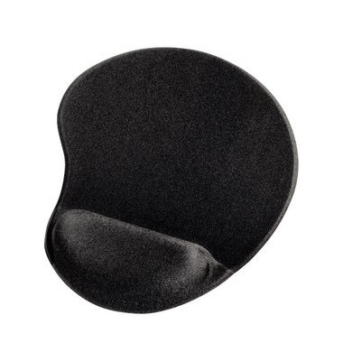 Mauspad Ergonomic Memory Foam schwarz