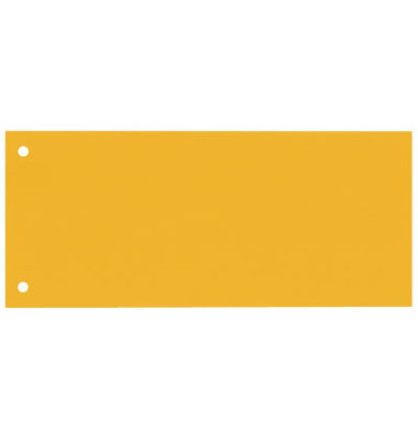 Trennstreifen 201950GE gelb 180g gelocht 24x10,5cm 