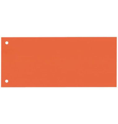 Trennstreifen 201950OR orange 180g gelocht 24x10,5cm 