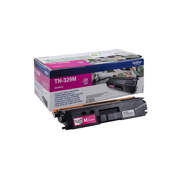 4977766735070 - Toner TN-329M - Magenta - Kapazität 6000 Seiten (TN329M) - Sonderposten