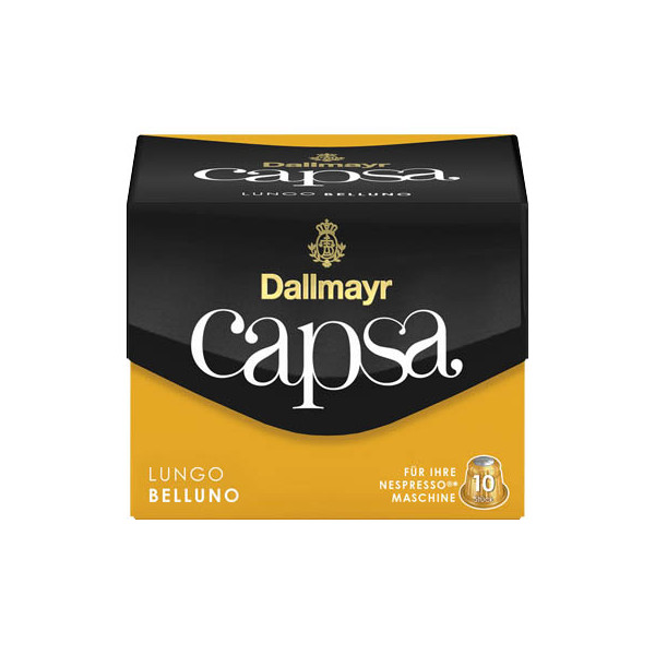 4008167010500 - Capsa LUNGO BELLUNO Kaffeekapseln Arabicabohnen mild 10 Portionen