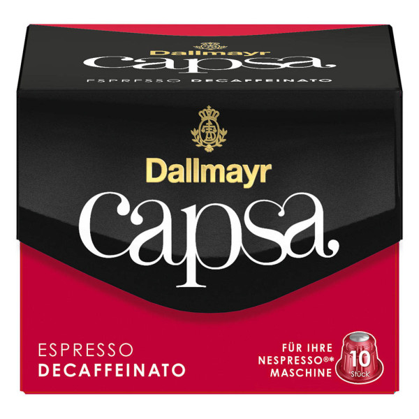 4008167010807 - Capsa Espresso Decaffeinato Kaffeekapseln Arabicabohnen kräftig 10 Portionen