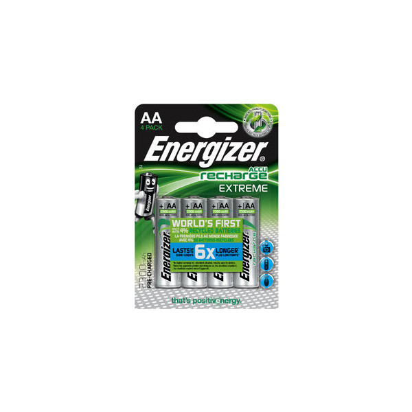 7638900416893 - En re 4X2300 - Extreme NiMh Akku aa (Mignon) 2300 mAh 4er-Pack (E300624600) - Energizer