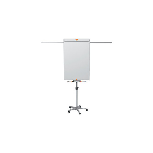 5028252170918 - Impression Pro Mobiles Flipchart Magnetisch Ausklappbare Verlängerungsarme Nano Clean? Stahl Weiß 70 x 190 cm