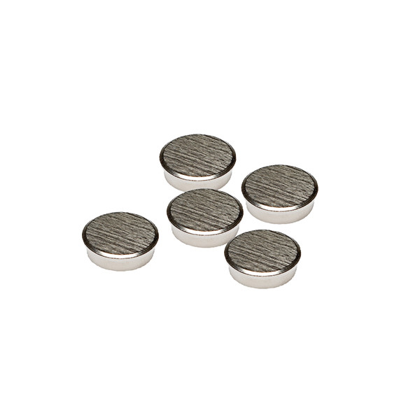 4016946224215 - Haftmagnete HM30CR 5 rund 30x7mm (ØxH) silber 21000g Haftkraft 4016946224215 HM30CR 5 5 Stück