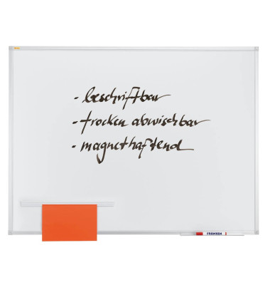 Whiteboard X-tra Line 180 x 120cm emailliert Aluminiumrahmen