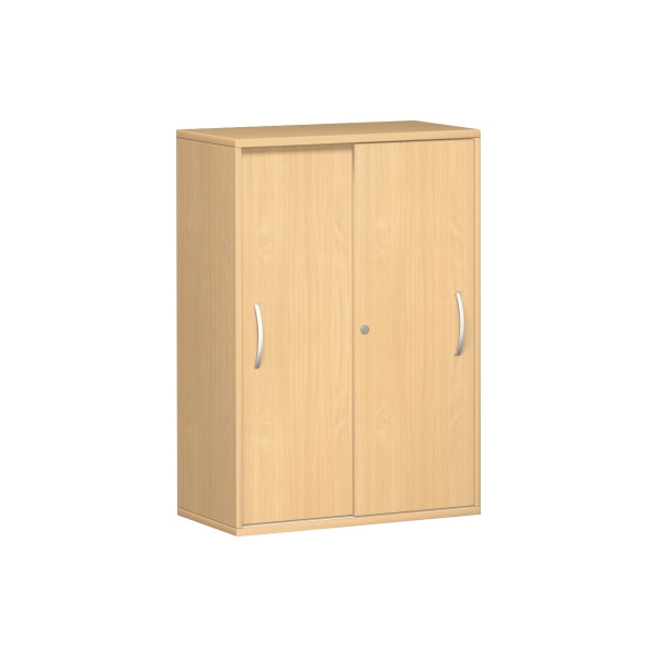 4038933481890 - Aktenschrank Flex S-383502-BB Holz abschließbar 3 OH 80 x 1182 x 425 cm buche 4038933481890 Geramöbel