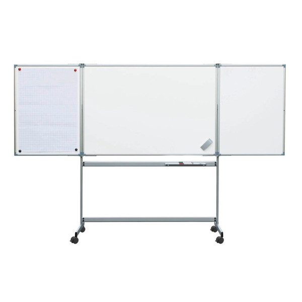 4002390047326 - Klapp-Whiteboard MAULpro Mobil 150 x 100cm kunststoffbeschichtet Aluminiumrahmen