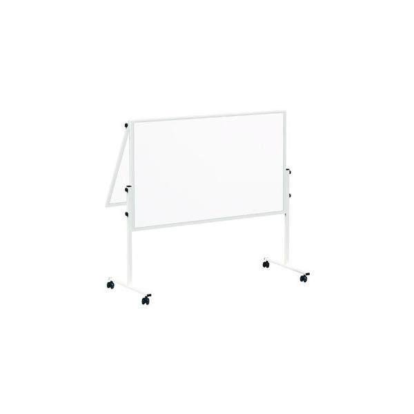 4002390052603 - MAULsolid Moderationstafel Nicht magnetisch Freistehend 129 (B) x 1935 (H) cm Aluminium Grau