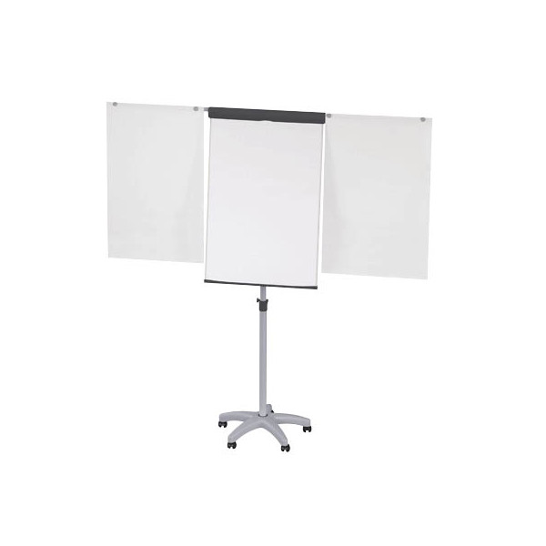 4002390052573 - Flipchart MAULstandard 66x97cm grau auf Rollen mit Armen 4002390052573 Maul