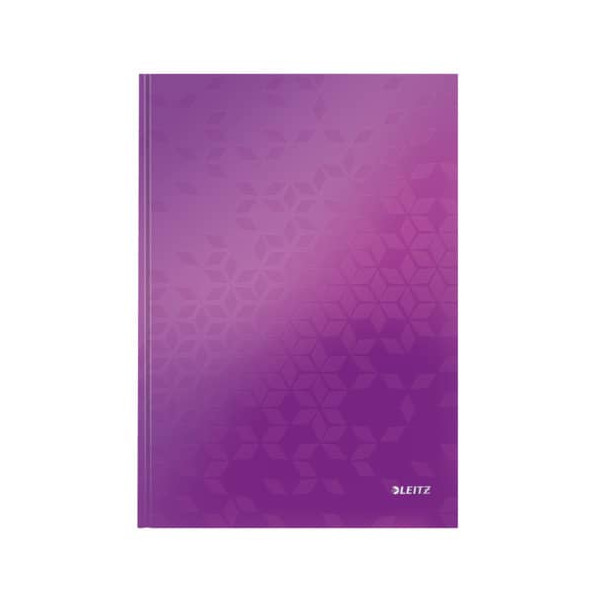 4002432103355 - Notizbuch WOW 4626-10-62 violett A4 kariert 90g 80 Blatt 160 Seiten 4002432103355 Leitz