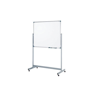 Whiteboard MAULpro Fixed Mobil 120 x 100cm kunststoffbeschichtet Aluminiumrahmen beidseitig