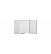 Klapp-Whiteboard MAULpro, 6337284, 120/240x100cm (BxH), kunststoffbeschichtet, Aluminium