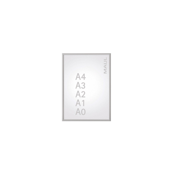 4002390049443 - Plakat-Klapprahmen Standard silber A1 mit Antireflexfolie 4002390049443 Maul