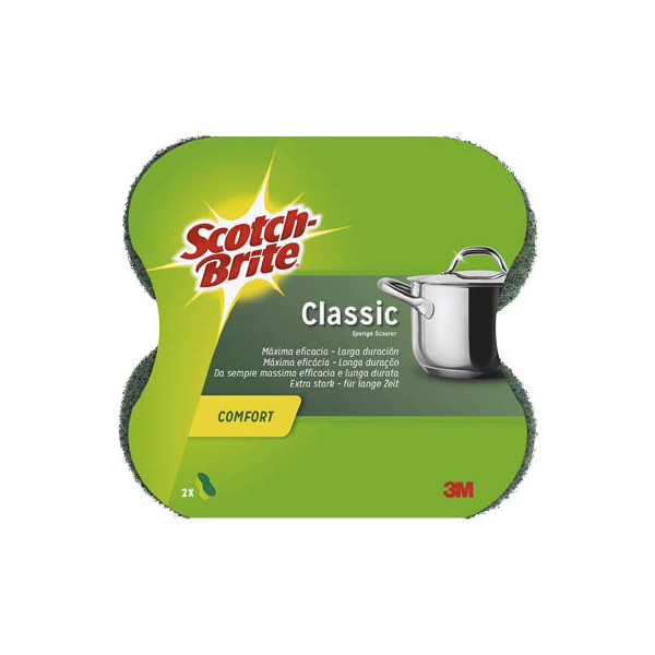 8410001109978 - Scotch-Brite Topfreiniger Classic Comfort Farbe grün