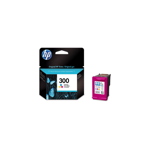 0884962780497 - HP Original 300 Druckerpatrone cyan magenta gelb 165 Seiten 4ml (CC643EE)