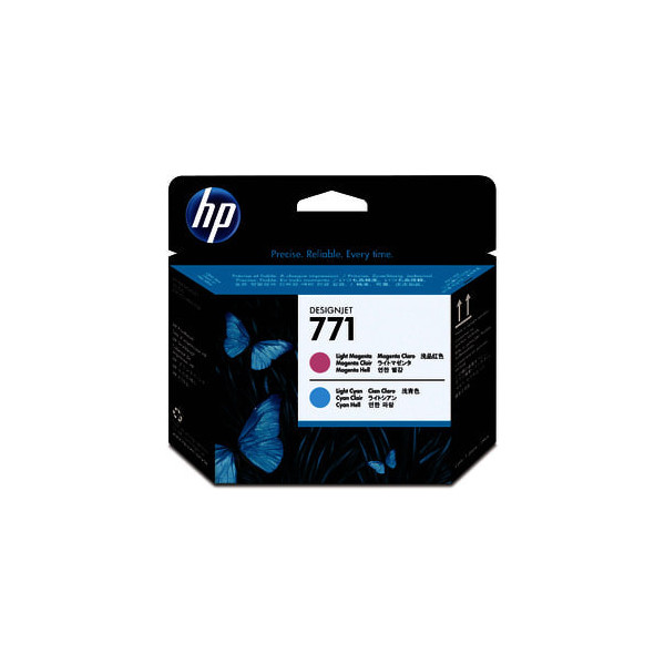 0884962986455 - Hewlett Packard CE019A Druckerpatrone Multipack (hell magenta hell cyan) Nr 771 (CE019A)