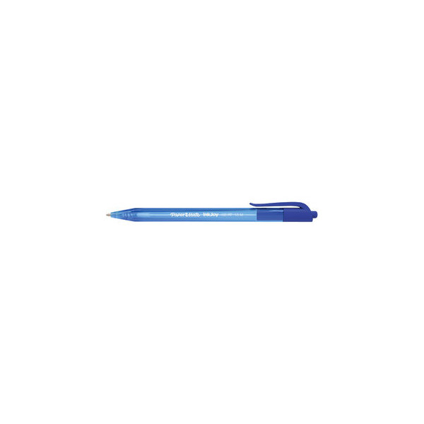 3501170977446 - Paper Mate InkJoy 100RT Retractable Kugelschreiber | mittlere Spitze (10 mm) | Blau | 100 Stück