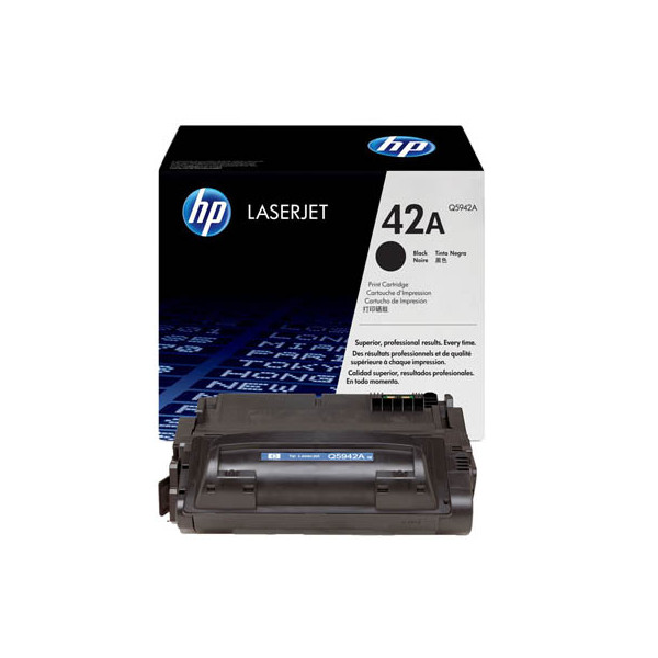 0829160221755 - Toner Q5942A (42A) - Schwarz - Kapazität 10000 Seiten (Q5942A)