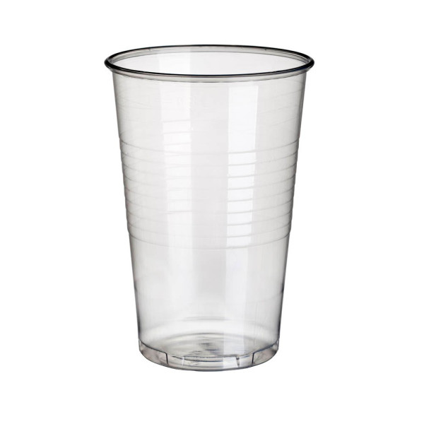 4002911161302 - Trinkbecher PP transparent 1 Packung = 100 Stück 03 Liter Ø 78 cm Höhe 113 cm