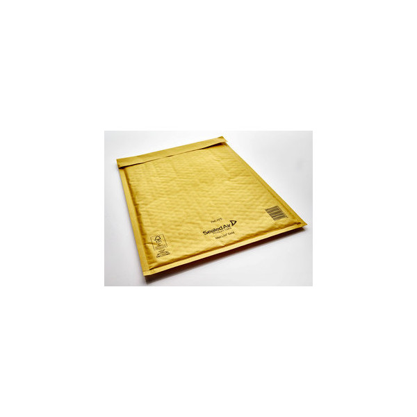 4044537172027 - Luftpolstertaschen Gold H 5 103027407 innen 270x360mm haftklebend + Lochung für Klammer braun 4044537172027 Mail Lite 50 Stück