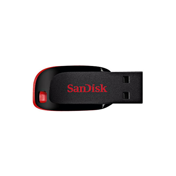 0619659000431 - USB-Stick Cruzer Blade USB 20 schwarz rot 16 GB 0619659000431 Sandisk