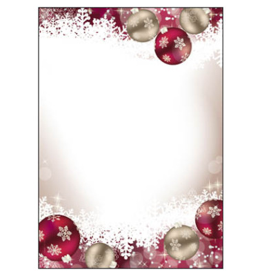 Motiv-Weihnachtsbriefpapier Frozen DP041 A4 90g 