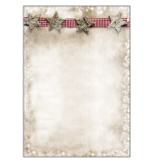 Motiv-Weihnachtsbriefpapier Winter Chalet DP052 A4 90g 