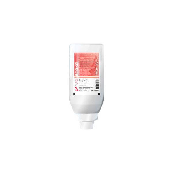 4016208379509 - Stokolan® sensitive - Pflegecreme ehem STOKOLAN unparfümiert 1000 ml - Softflasche