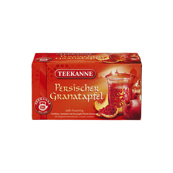 4009300011941 - Tee Persischer Granatapfel Früchtetee Granatapfel-Pfirsich-Aroma 20 Stück