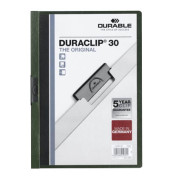 Klemmhefter DURACLIP 30 220032, A4 türkis, für ca. 30 Blatt, Polyvinylchlorid (PVC)