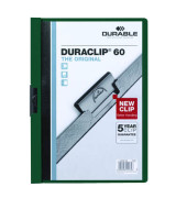 Klemmhefter DURACLIP 60 220932, A4 türkis, für ca. 60 Blatt, Polyvinylchlorid (PVC)