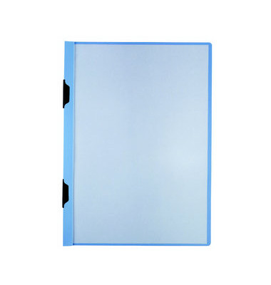 Klemmhefter DURACLIP 60 221806, A3 blau, für ca. 60 Blatt, Polyvinylchlorid (PVC)