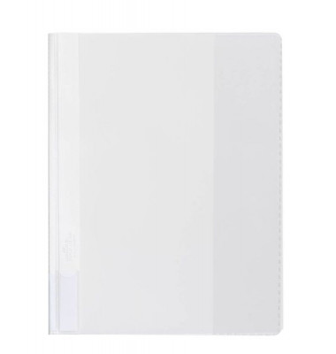Schnellhefter Duralux 2681 A4+ überbreit weiß PVC Kunststoff kaufmännische Heftung bis 200 Blatt