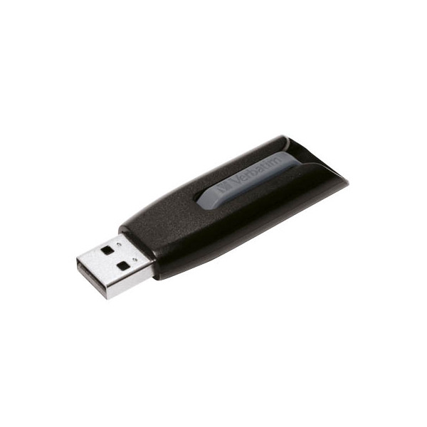 0023942491682 - USB-Stick StorenGo V3 USB 30 grau 256 GB 0023942491682 Verbatim