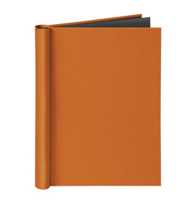 Klemmbinder 4944 330, A4, für ca. 150 Blatt, Karton, orange