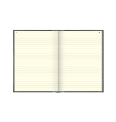 Geschäftsbuch 86-14123 grau A4 liniert 80g 144 Blatt 288 Seiten paginiert