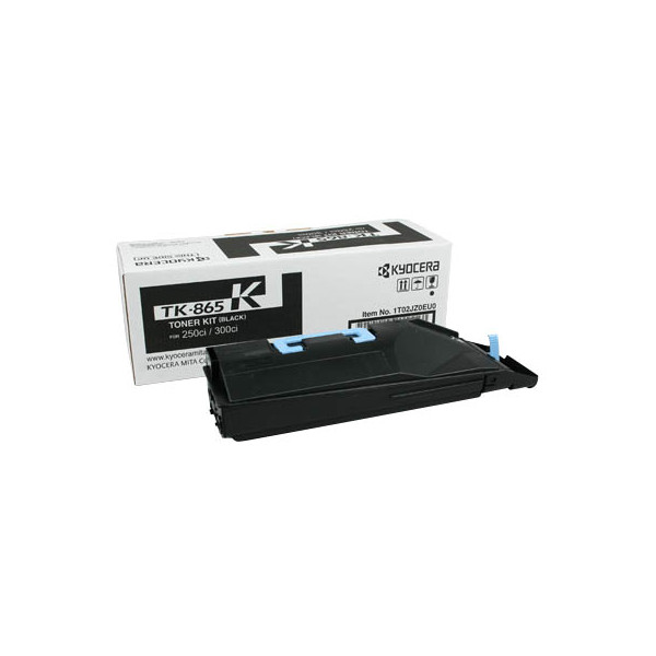 0632983013090 - Original TK-865K Toner schwarz 20000 Seiten (1T02JZ0EU0) für TASKalfa 250ci 300ci