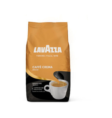 Lavazza Dolce 1kg Bohnen ganze Caffecrema Bürobedarf - Thüringen