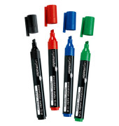 Flipchartmarker-Set TZ 41, 7-155094, Pack, rot,blau,grün,schwarz, 2-5mm Keilspitze