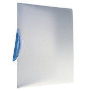 Klemmhefter ColorClip Magic 4174-00-35, A4 transparent/blau, für ca. 30 Blatt, Polypropylen (PP)