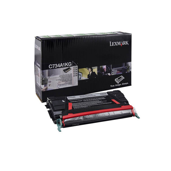 0734646047593 - Original Toner schwarz 8000 Seiten (C734A1KG) für C734dn dtn dw n C736dn n dtn X734de X736de X738de dte